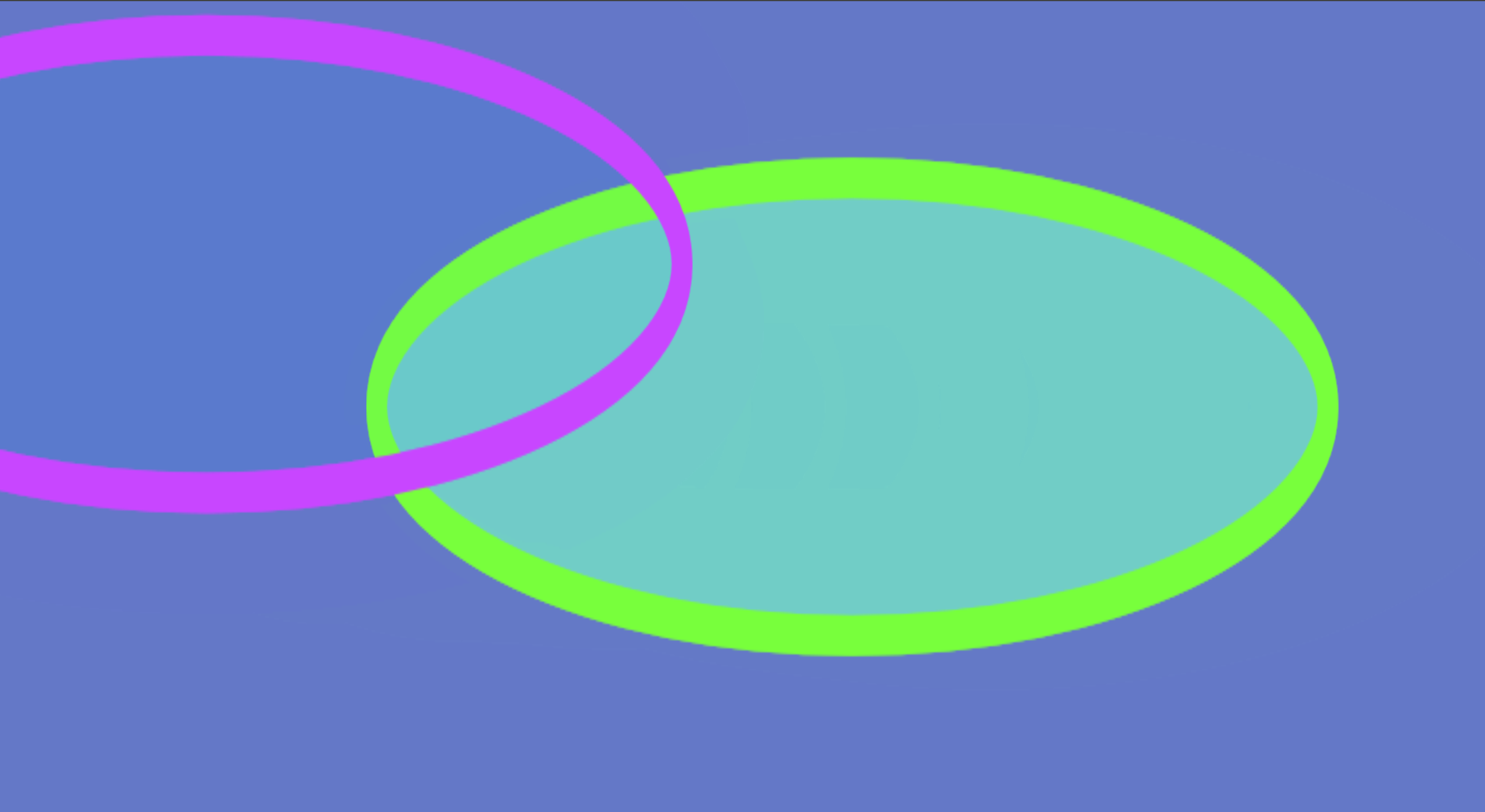 I really enjoyed the way these circles respond to the mouse and adjusted their size and colour.