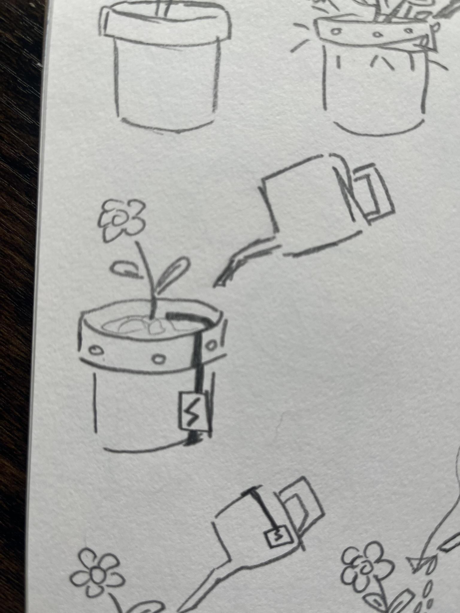 This sketch is me working out how I would actually construct this circuit.