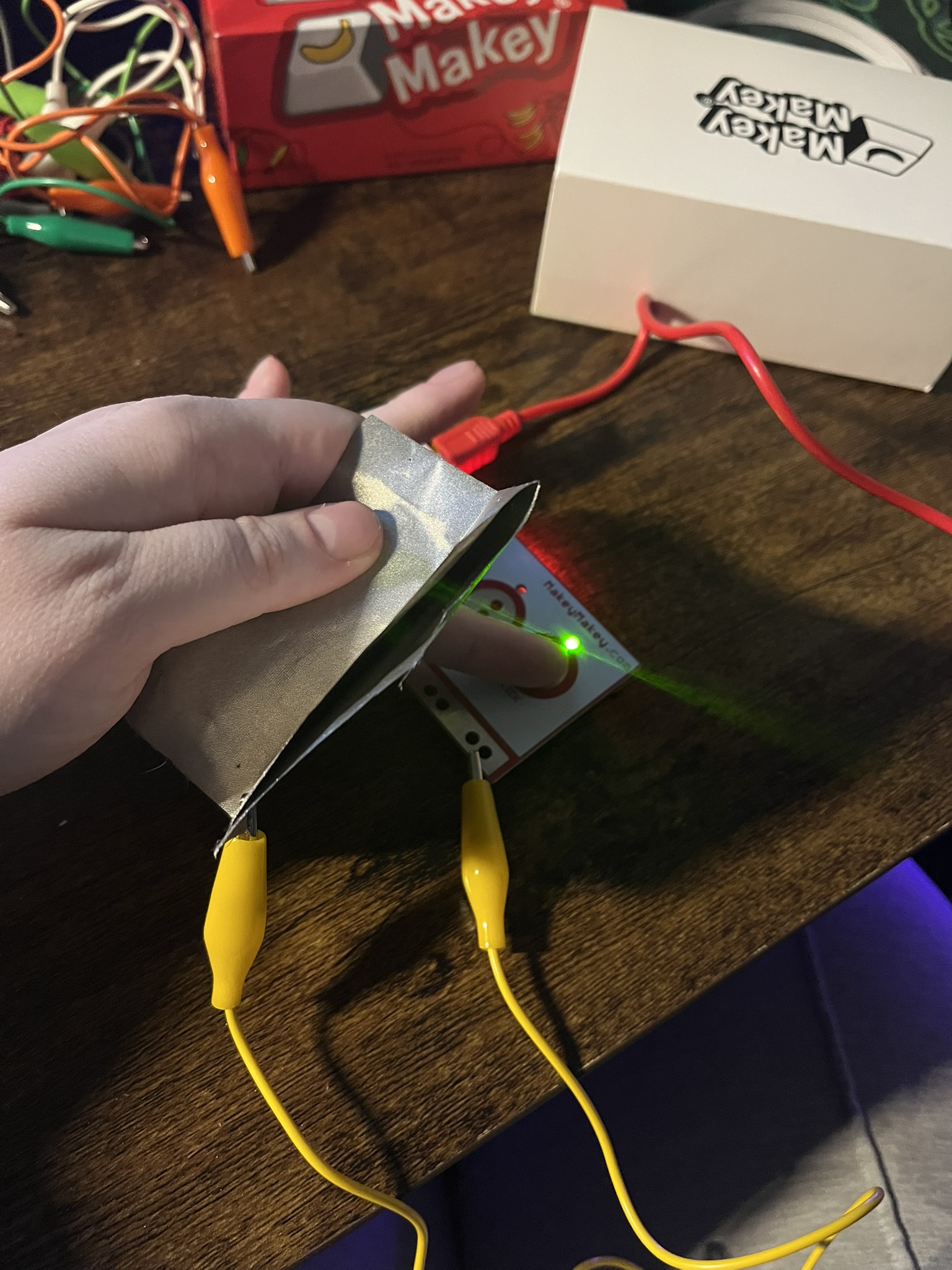 I tested my materials to see if I could potentially use something new for my doll.