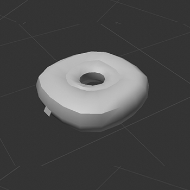 This model was my first challenge I couldn't figure out how to seamlessly blend two torus' together, this is my piercing pillow the hole is for my ear so there's no pressure on it at night.