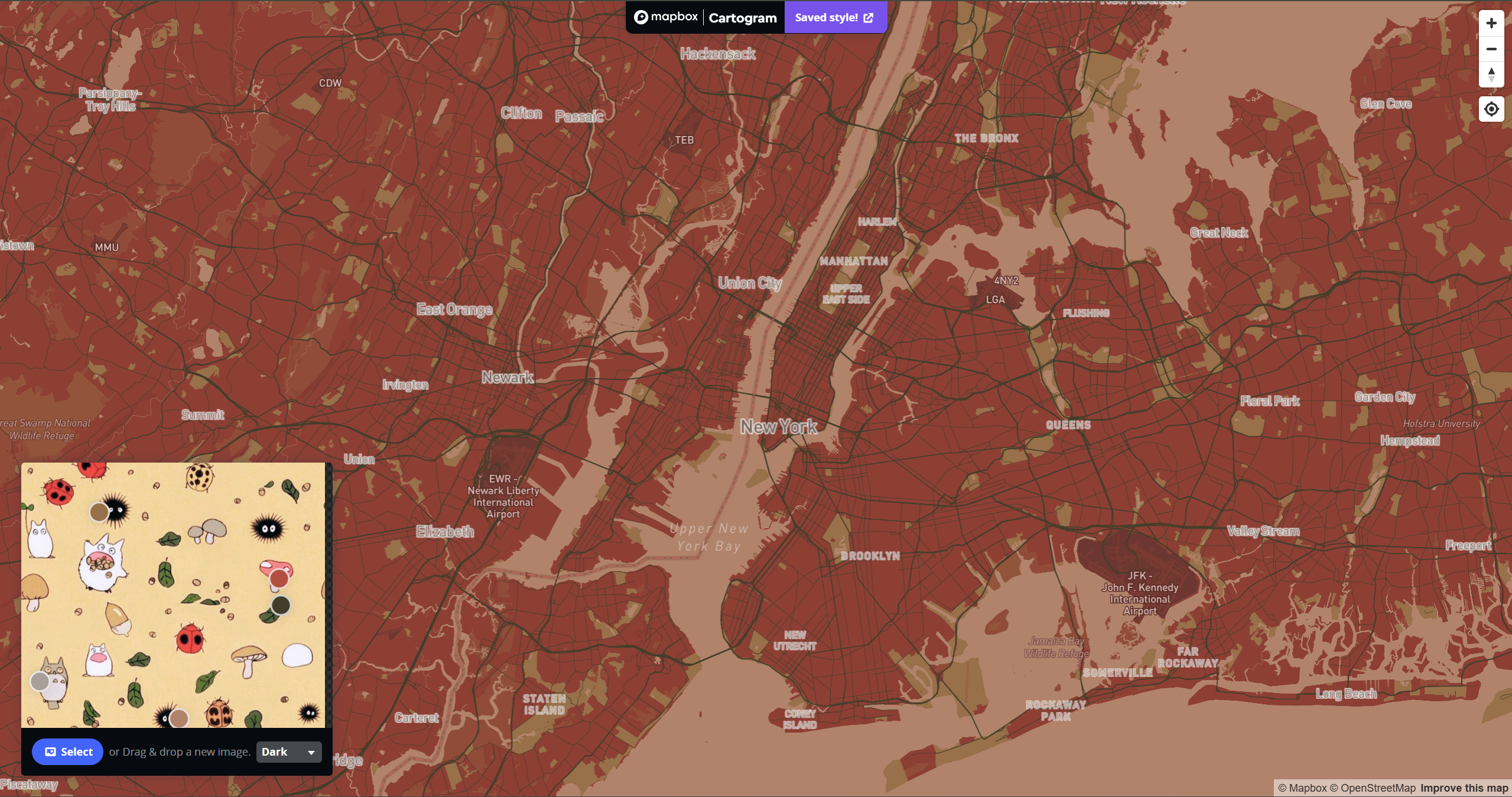 This studio ghibli image was my background for many years I love the colour scheme.